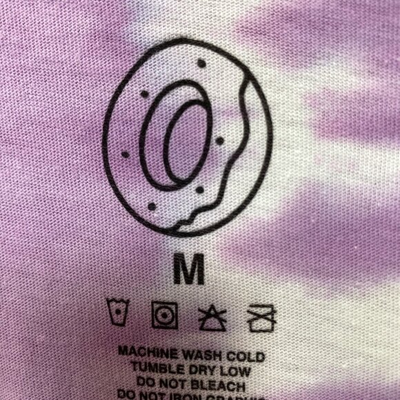 Odd Future Purple Embroidered Tie dye Tshirt size Medium - Picture 4 of 4